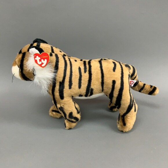 TY Classic Tiger Dash Plush Stuffed Animal Toy 9” High 1999 - Picture 1 of 11